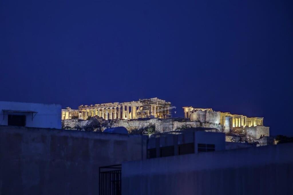 Luxury Acropolis View Duplex Penthouse In Thiseio 155M2 Афины Экстерьер фото